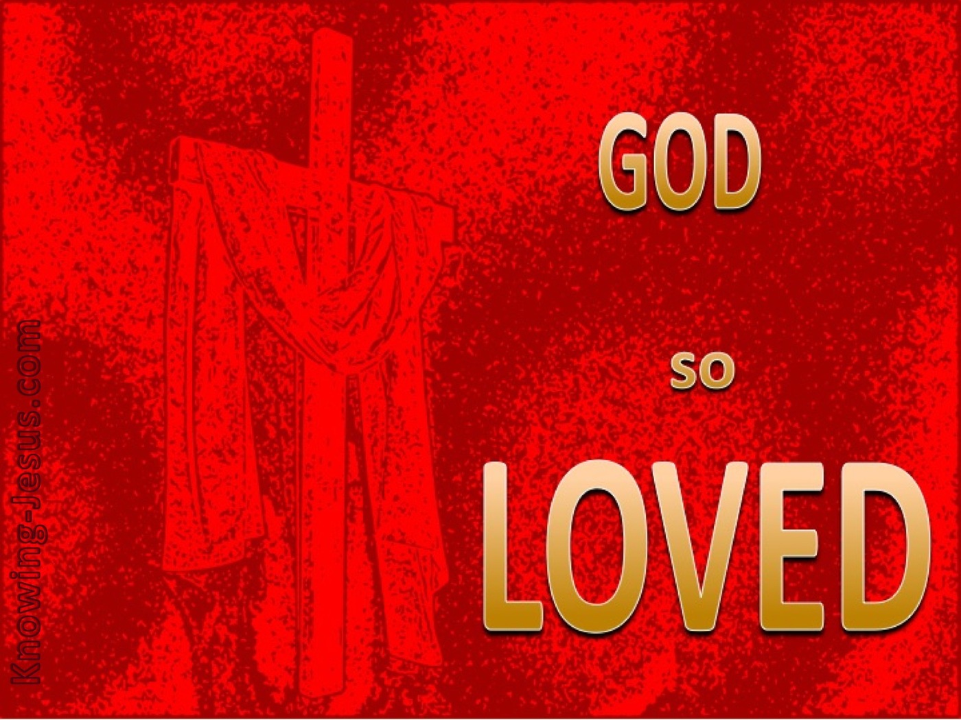 John 3:16 The DEPTH of God's Superlative Love (devotional)07-08 (red)